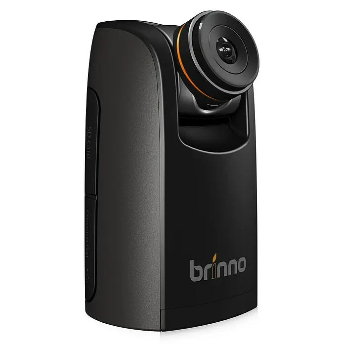Brinno Zeitraffer-Kamera TLC 200 PRO - Auflösung: 1,3 Megapixel, Brennweite: 19 mm (35 mm entsprechend), Bildschirmtyp: 1,44″ TFT LCD - Vorderansicht