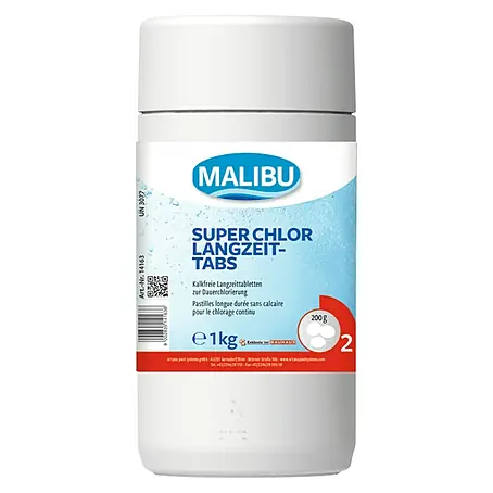 Malibu  Super-Chlortabs 200 g