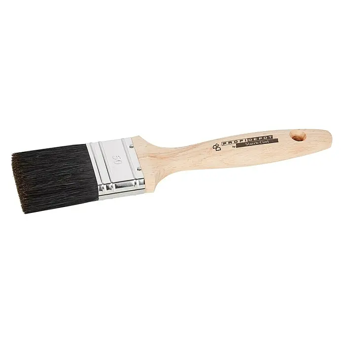 Profi Depot by Storch-Ciret Flachpinsel - Breite Borsten: 50 mm, Mischborsten, Holz, Schwarz