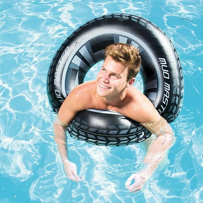Bestway Aro flotador Mud Master - Negro