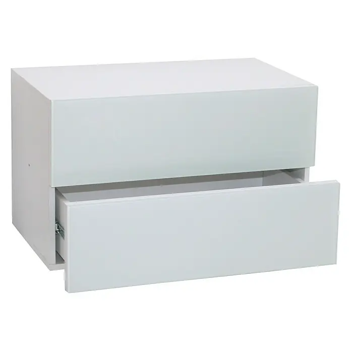 Phönix Atlanta Container - L x B x H: 38 x 55 x 34 cm, Weiß, Anzahl Schubladen: 2 Stk. - Anwendungsbeispiel
