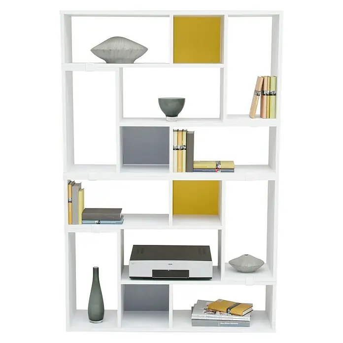 Phönix Regal Tetris - L x B x H: 30 x 110 x 55 cm, Weiß - Anwendungsbeispiel