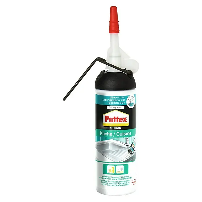 Pattex Küchen-Silikon - Transparent, 100 ml