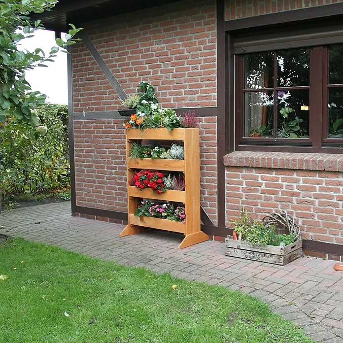 Promadino Hochbeet - 84 x 50 x 120 cm, Holz - Stimmungsaufnahme
