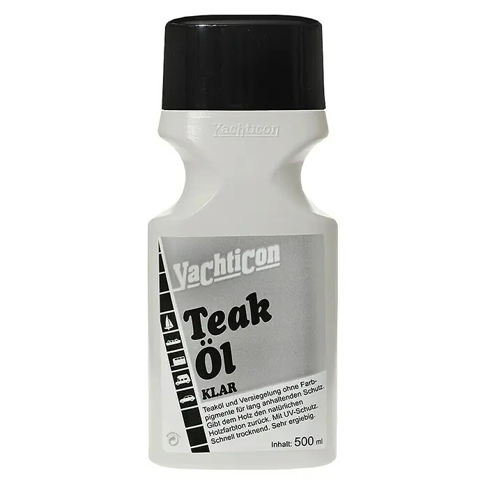 Yachticon Ulje za zaštitu drva - 500 ml, Prozirno - Pogled sprijeda