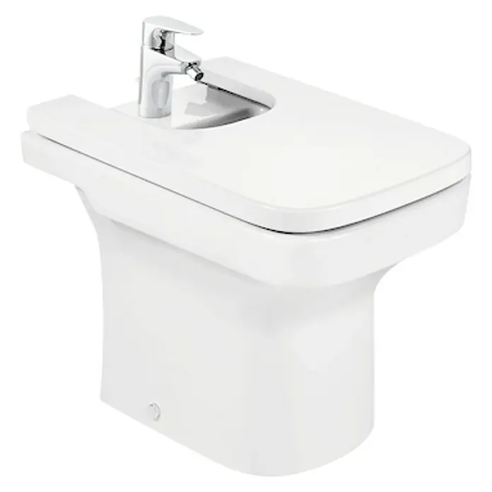 Roca Tapa de bidé Dama-N - Con caída amortiguada, Blanco