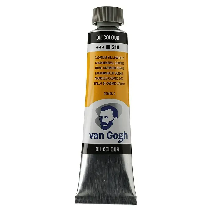 Talens Van Gogh Pintura al óleo - Amarillo cadmio oscuro, 40 ml, Tubo