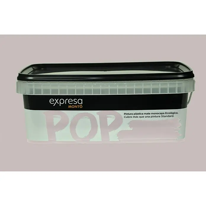 Montó Pop Pintura para paredes - Rosa suave , 2,5 l, Mate