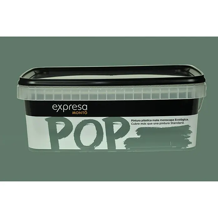 Montó Pop Pintura para paredes - Verde cactus, 2,5 l, Mate