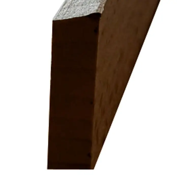 Amco Sockelleiste - Eiche, L x B x H: 2,4 m x 9 mm x 35 mm, Glatt, Holz
