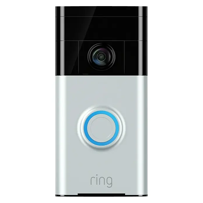 Ring Türklingel mit Kamera Video Doorbell - 1.080 Pixel (Full HD), WLAN mit WPA2 Verschlüsselung, IP64 - Vorderansicht