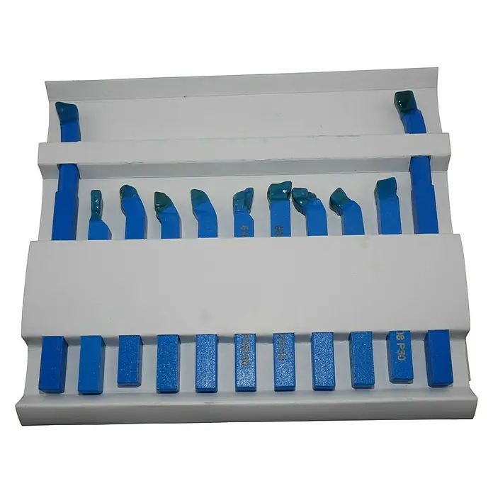 Rotwerk Drehmeißel-Set - Schaftart: 8 x 8 mm, 11 -tlg. - Vorderansicht