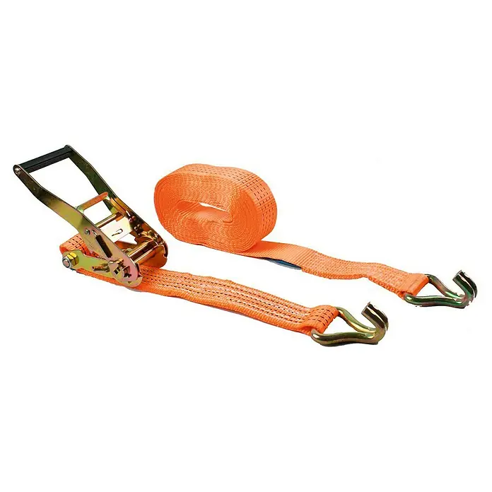 Conacord Spanngurt - 8 m x 5 cm, Belastbarkeit: 2.000 kg, Zweiteilig, 2 Spitzhaken