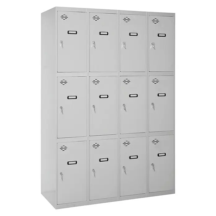 Simonrack Simonlocker Taquilla Prof. Doors - L x An x Al: 50 x 120 x 180 cm, Número de puertas: 12 ud.