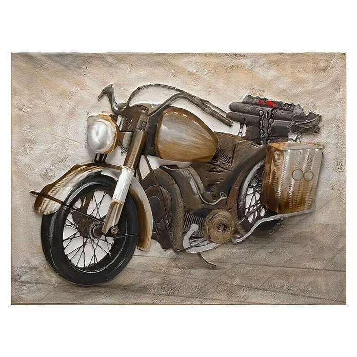 Cuadro pintado a mano Dipinto - Motorbike, An x Al: 120 x 80 cm