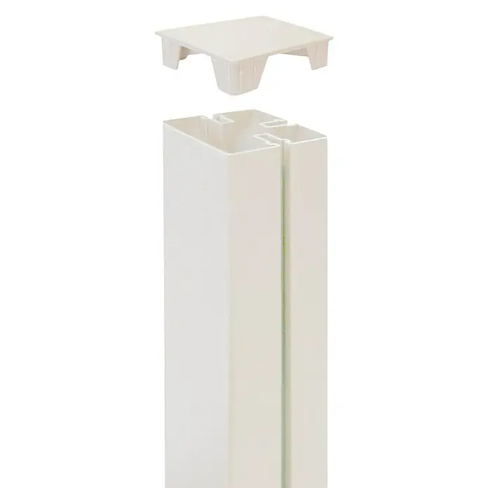 Nortene Tapa para poste Alupost - Específico para: Poste Alupost, Polipropileno, Blanco