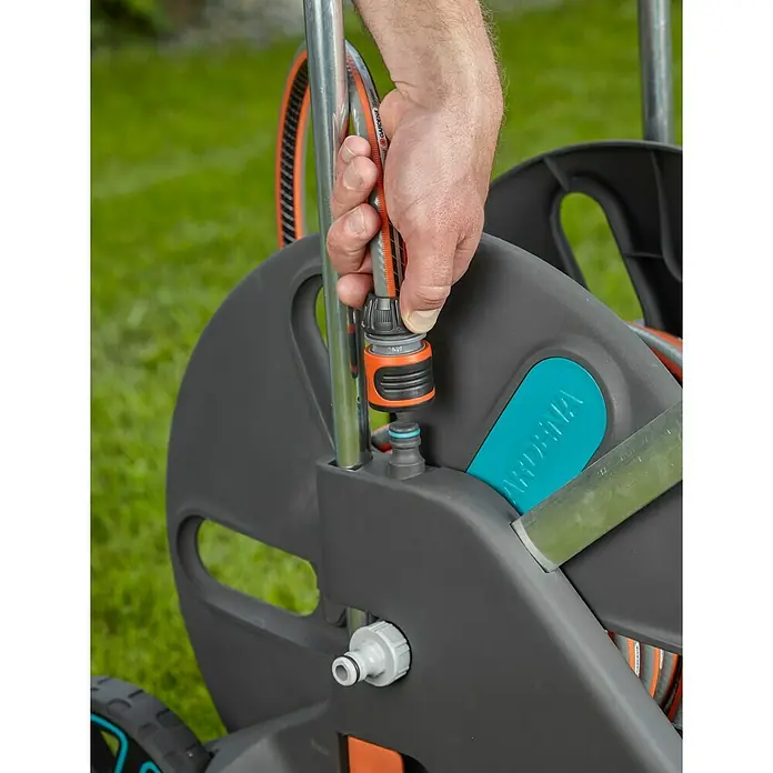 Gardena Kolica za vrtno crijevo CleverRoll L Easy - Plastika/metal, Kapacitet crijeva: 100 m, 13 mm (½″) - Detaljan prikaz