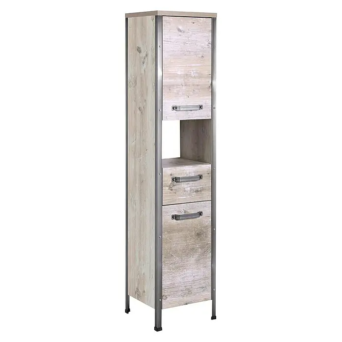Schildmeyer Harkon Hochschrank - 35 x 34 x 162 cm, Findus - Linke Seitenansicht