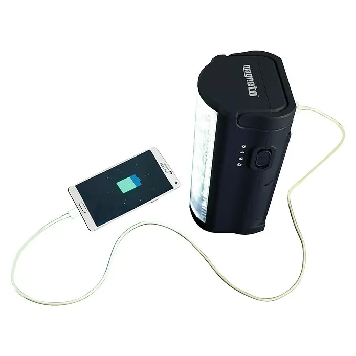 Linterna LED con USB - 1.000 lm, Conexión USB