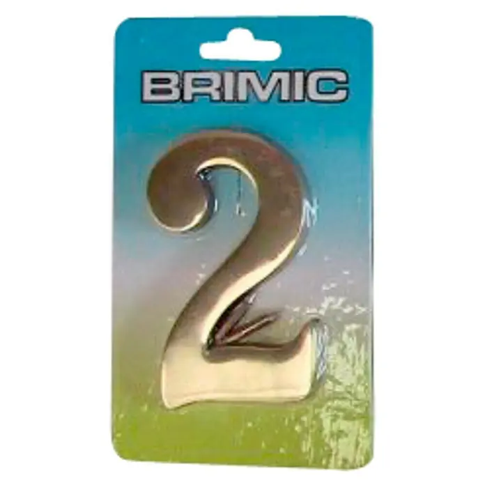 Micel Brimic Número 10 cm - 2, Oro