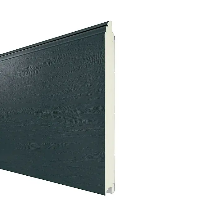 Solid Elements Garagentor Solid Pro Iso - B x H: 2.500 x 2.125 mm, Anthrazit/Weiß - Detailaufnahme
