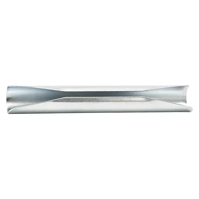 Expo Ambiente Rohrverbinder - Nickel, Geeignet für: Gardinenstangen Ø 16 mm - Vorderansicht