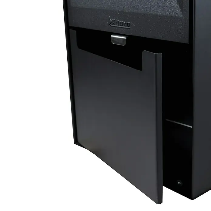 Aduro Estufa de leña 14 - 6,5 kW, Volumen de calefacción: 334 m³, Con compartimento de madera, Negro