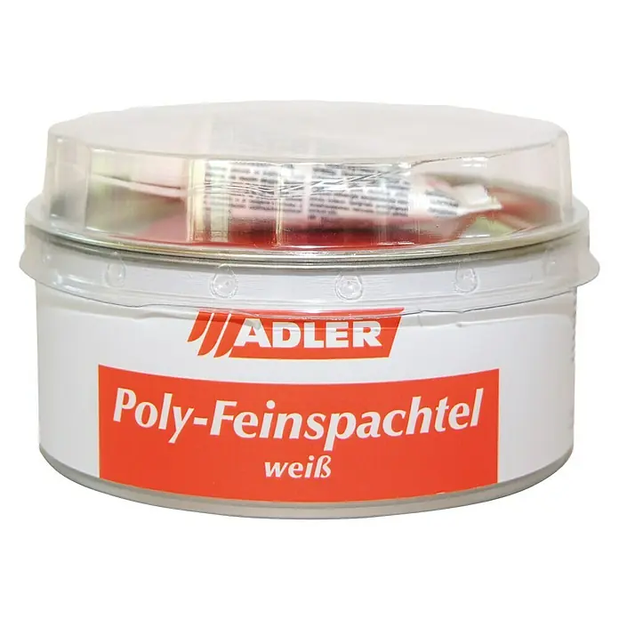 Adler Poly-Feinspachtel - 1 kg, Weiß