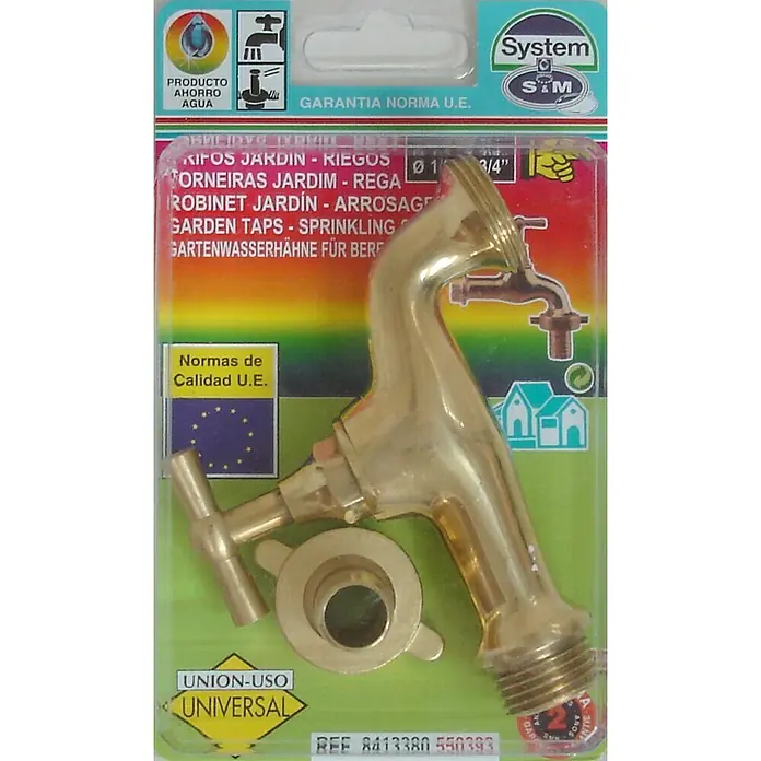 Grifo de descarga 1/2" - Latón