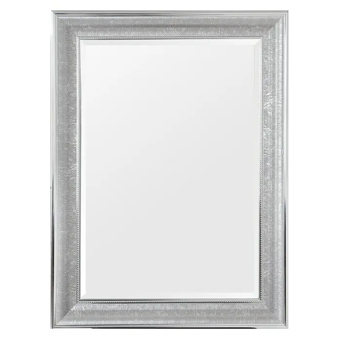Rahmenspiegel Tabea - 60 x 80 cm, Silber - Vorderansicht