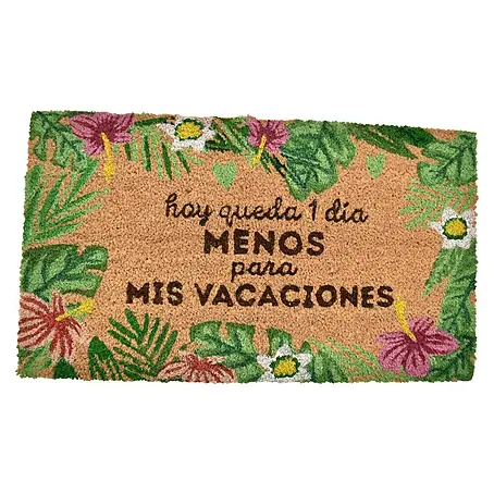 Felpudo de coco Vacaciones