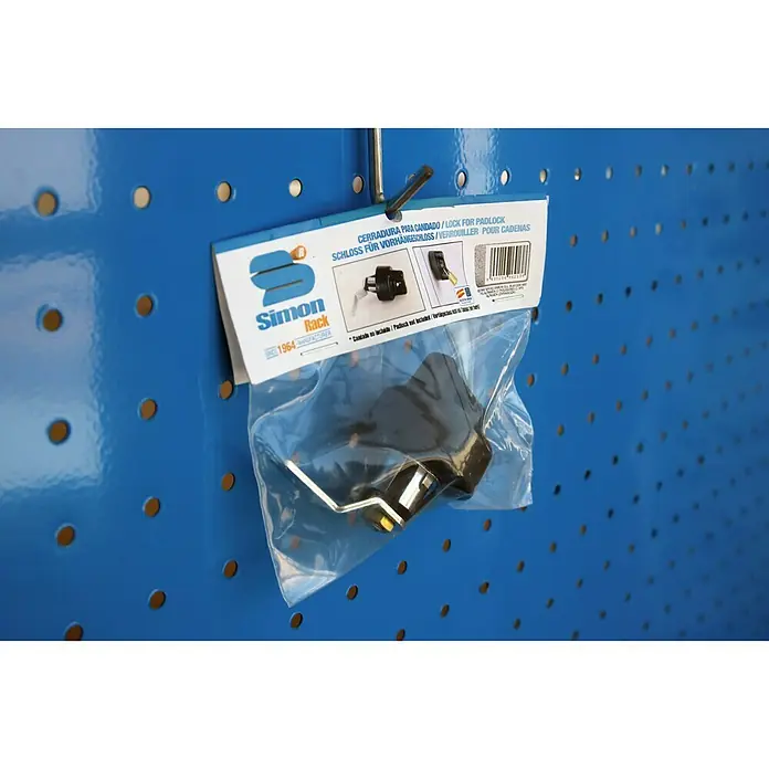 Simonrack Simonlocker Cerradura adicional - Plateado, Apto para: Taquillas