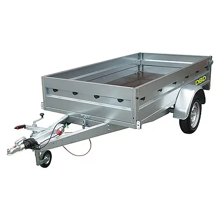 BAUHAUS  Remolque DBD RV 750 con freno