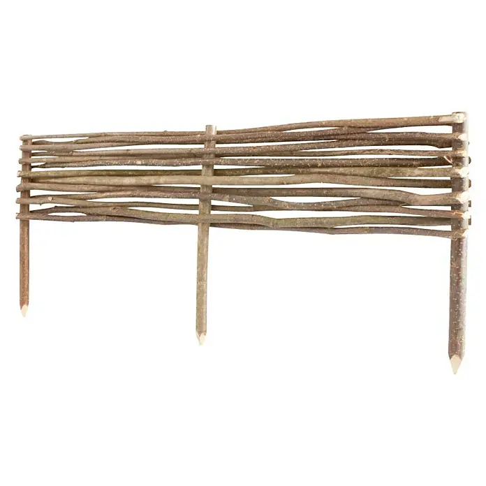 Windhager Beeteinfassung Haselnuss - Haselnussholz, 100 x 40 cm