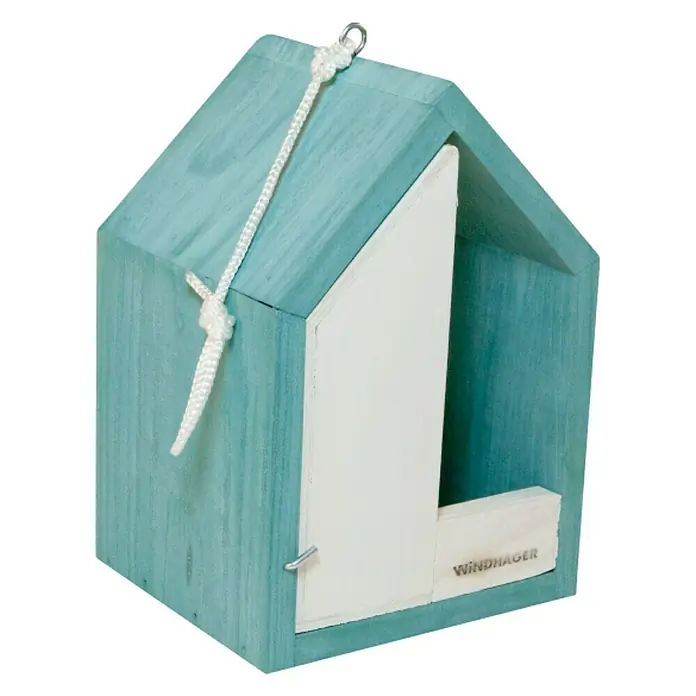 Windhager Vogelhaus Kilimanjaro - L x B x H: 12 x 14 x 20 cm, Farbig sortiert, Holz