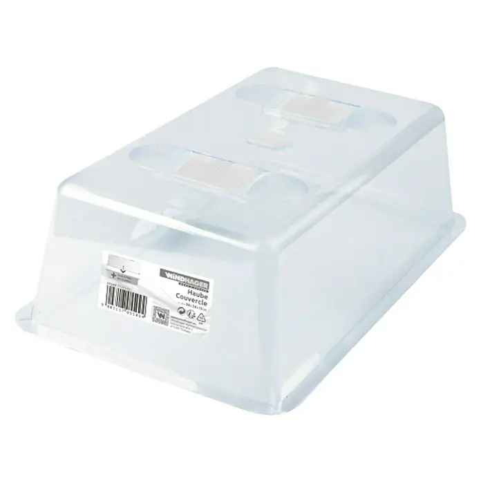 Windhager Anzuchthaube - L x B x H: 38 x 24 x 13 cm, Transparent
