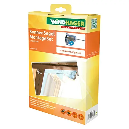 Windhager  Montage-Set Sonnensegel Inoxline