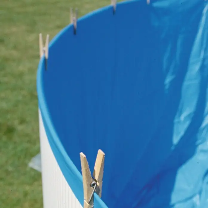 Gre Liner para piscina Overlap - Diámetro: 350 cm, Espesor de material: 20 µm
