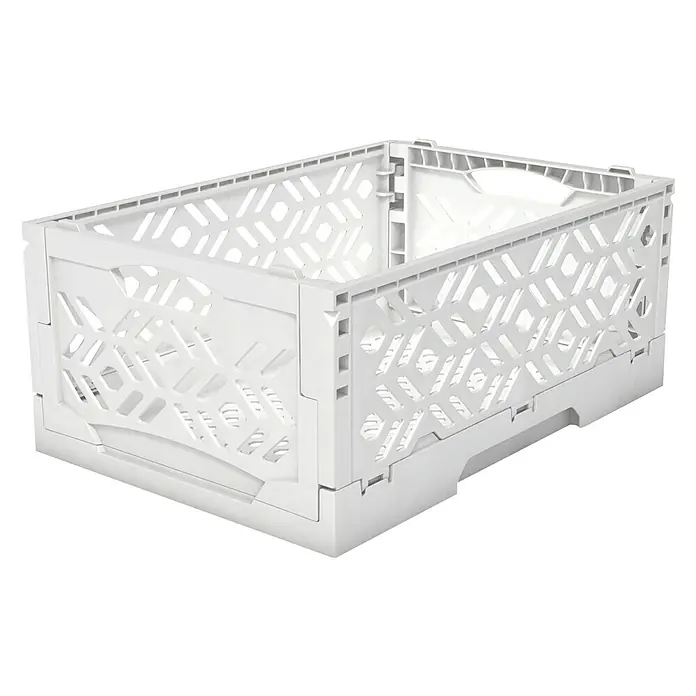 Caja plegable Midi - L x An x Al: 39,5 x 29,5 x 15,4 cm, Blanco