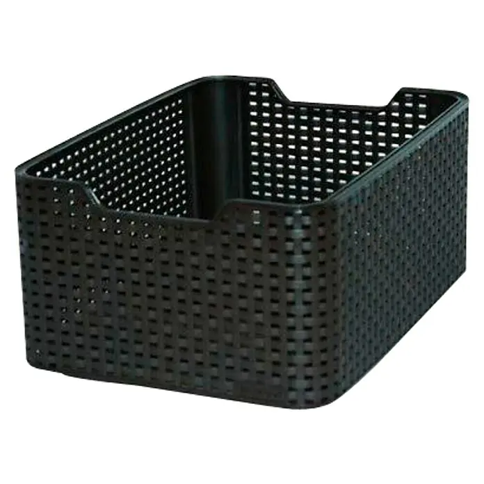 Curver Style Cesta para la ropa - L x An x Al: 39 x 29 x 17 cm, Marrón