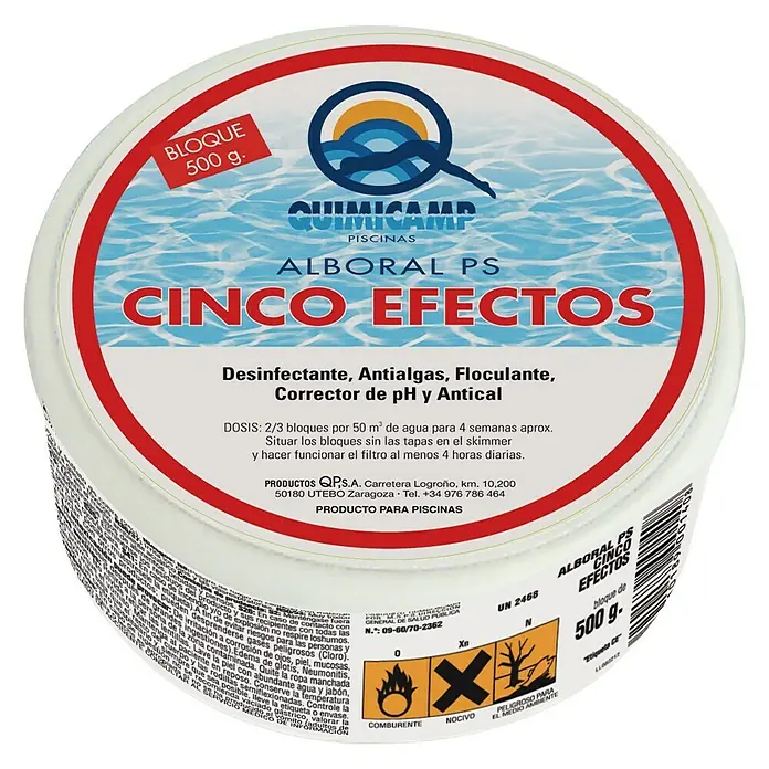 Quimicamp Tabletas multifunción 5 efectos Alboral - 500 g