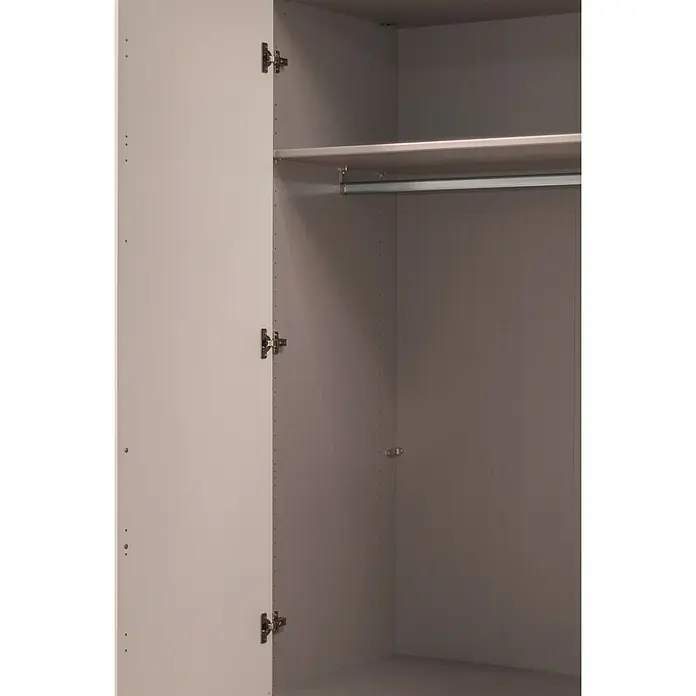 Express Möbel Kleiderschrank Brooklyn - L x B x H: 58 x 250 x 216 cm, Riviera Eiche/Weiß, Ohne Spiegel, Anzahl Schubladen: 2 Stk. - Detailaufnahme