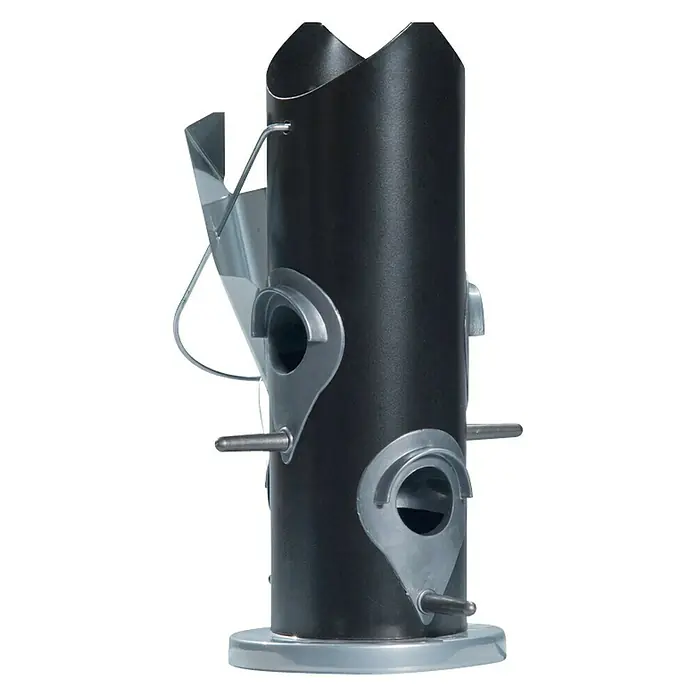 Windhager Vogelhaus Saatmischung - 10,5 x 35 cm, Schwarz/Silber