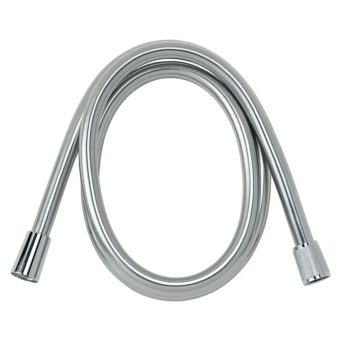 Camargue Manguera de ducha Saitabat - Largo: 200 cm, ½″, PVC, Plateado