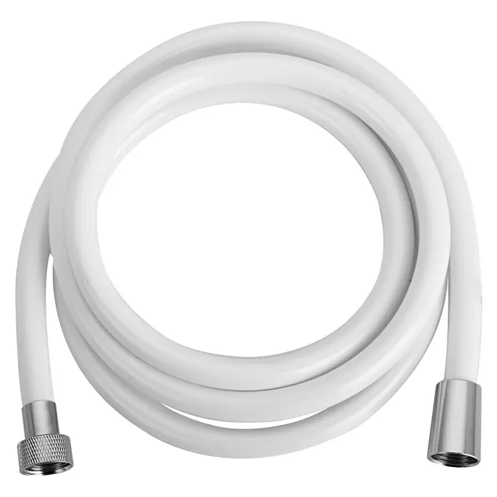 Camargue Brauseschlauch Mencuna - Länge: 200 cm, Anschlüsse: ½″, PVC, Weiß