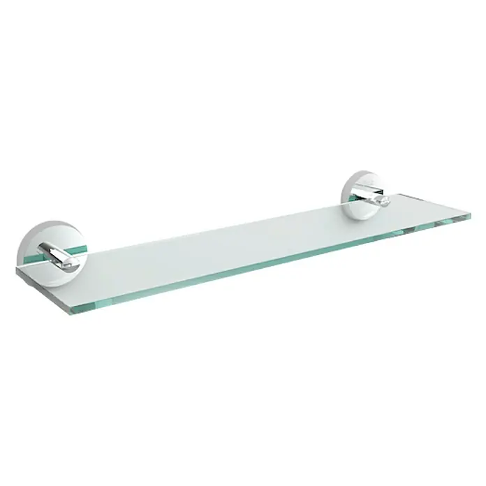 Roca Twin Repisa de baño - Ancho: 60 cm, Metal, Cromo