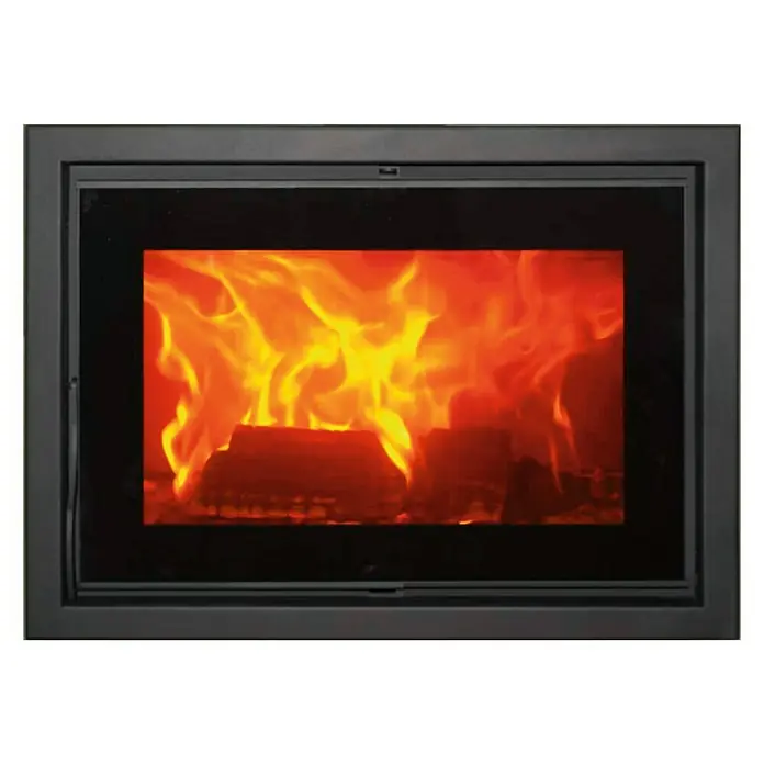 Panadero Hogar de leña F820-S - 7 kW, Volumen de calefacción: 250 m³, Antracita