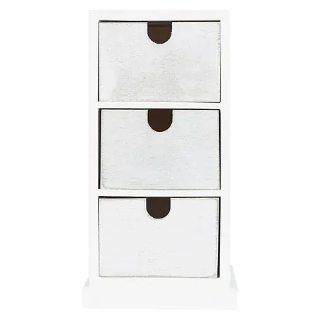Caja de madera 3 cajones