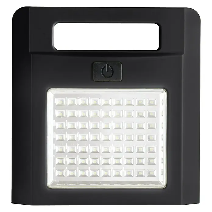 Profi Depot LED reflektor - Crne boje, Sa stativom, 50 W, IP54 - Pogled sprijeda