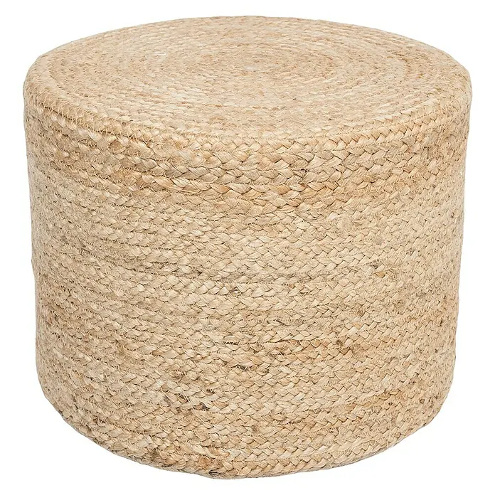 Puf Cilíndrica - Beige, Ø x Al: 40 x 30 cm